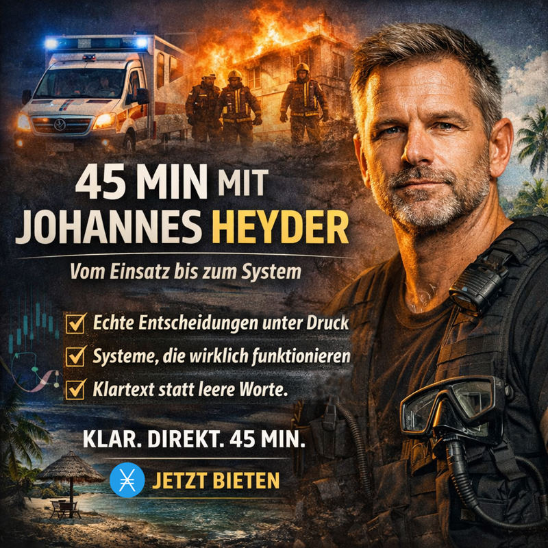 45min mit Johannes Heyder — Vom Einsatz bis zum System